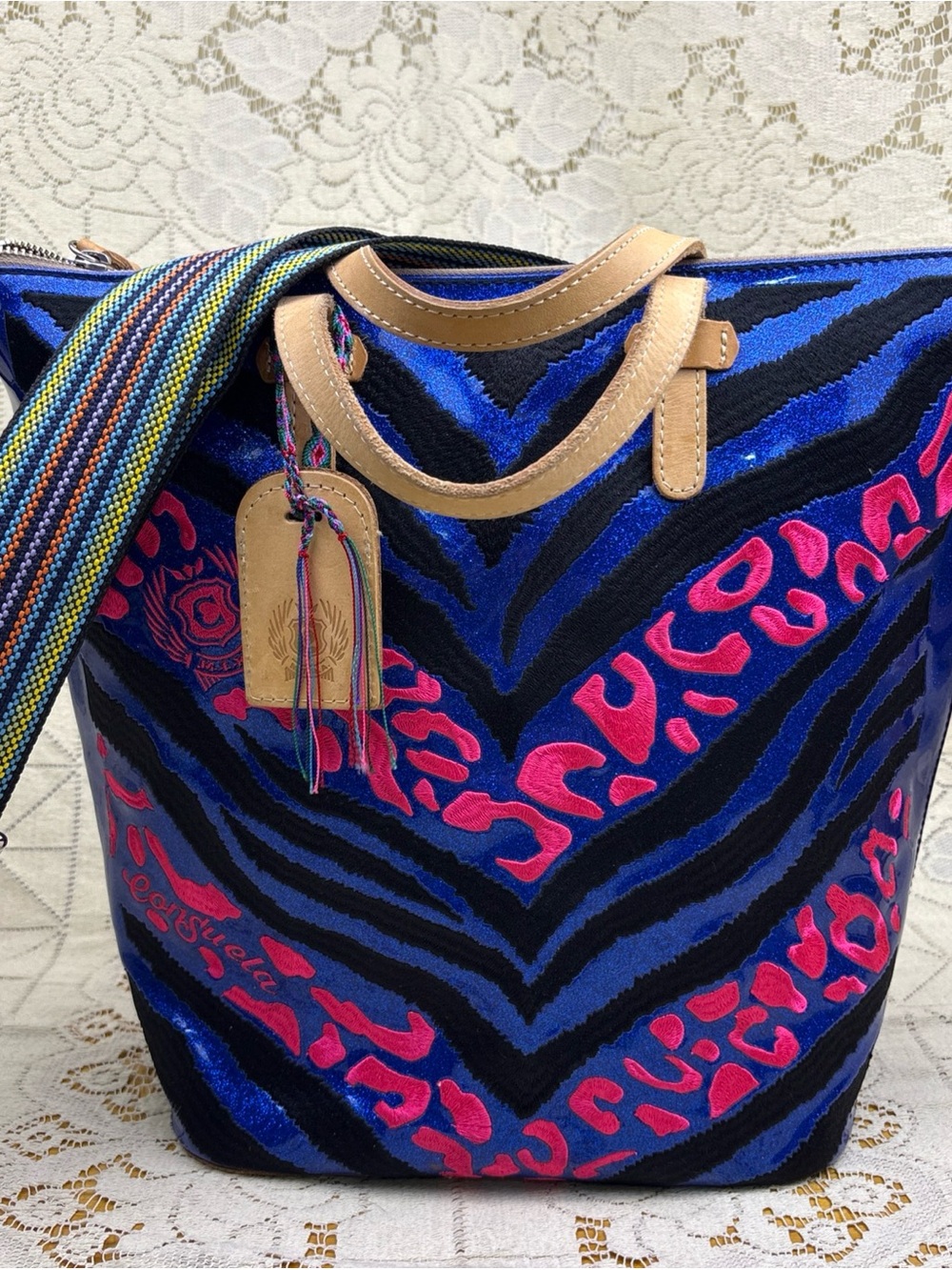 Consuela Liv Sling Backpack Crossbody Tote Bag Carryall